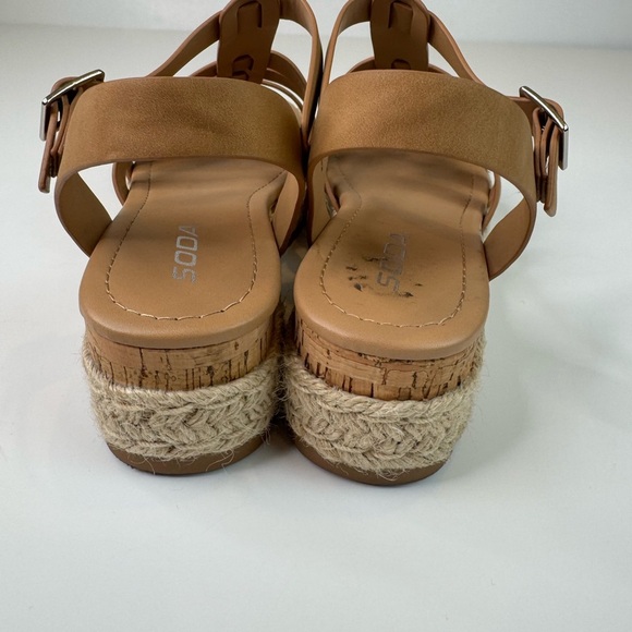 Soda Gladiator Sandal Platform Espadrille - Picture 9 of 15